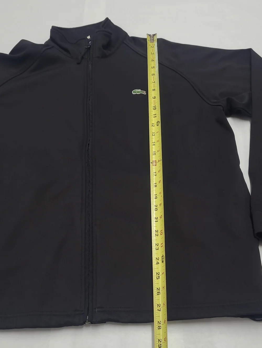 Lacoste Sport Men's Black Full-Zip Jacket Size 6 (XL)